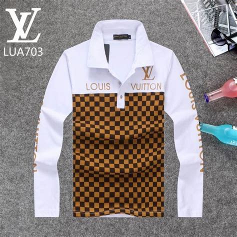 louis vuitton polo shirt long sleeve|More.